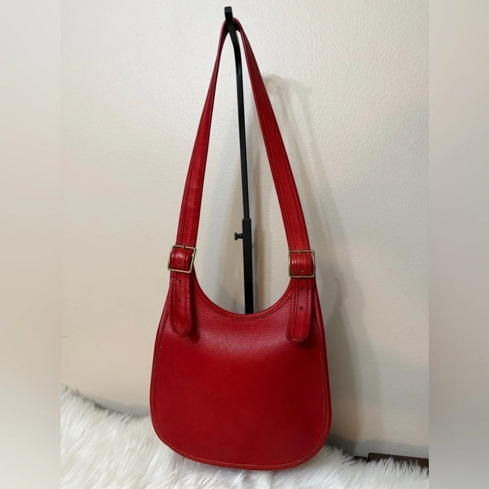 Vintage Coach Bonnie Cashin Pre-Creed / Metal Tag Saddle Bag # 9205